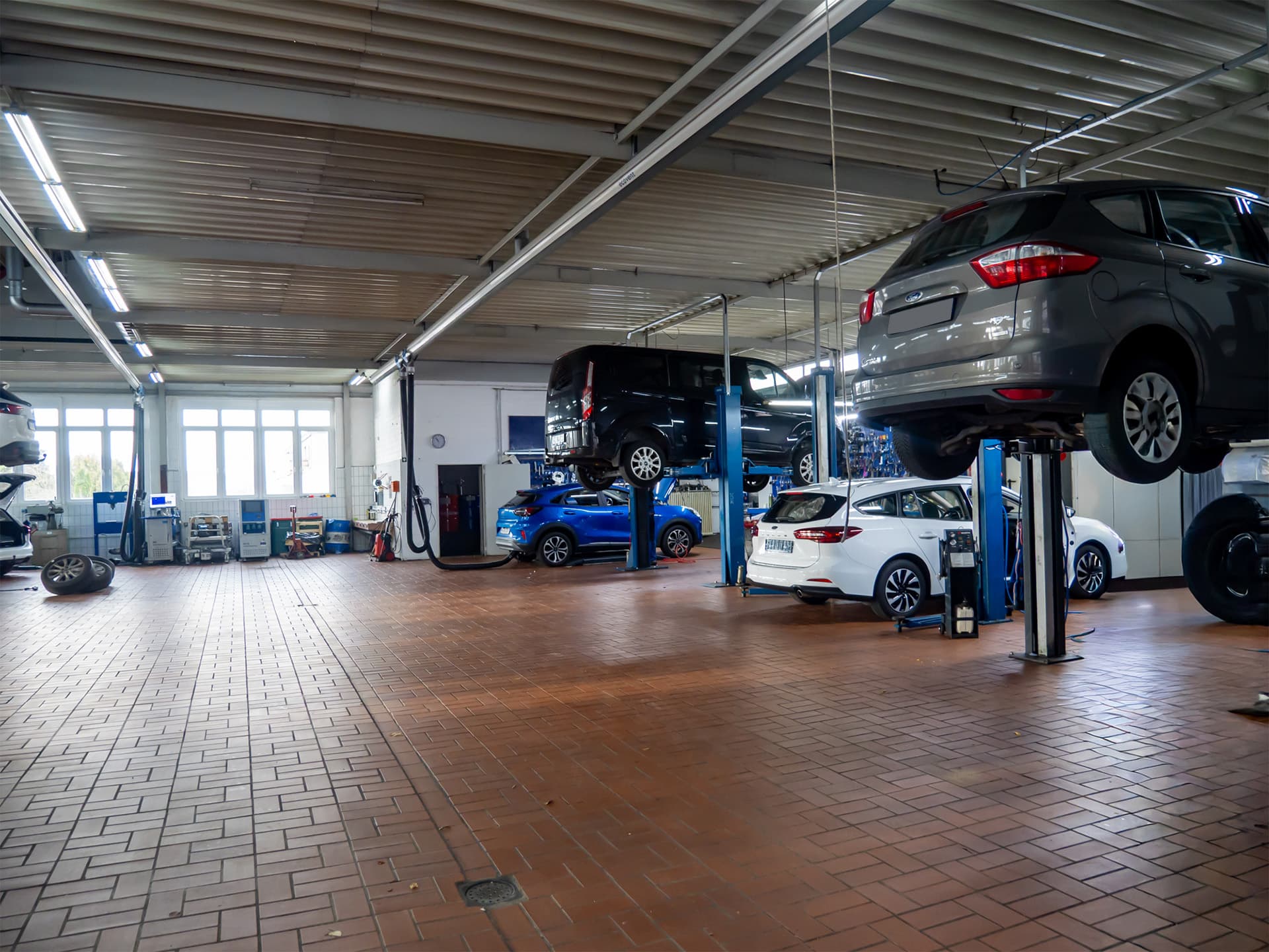 Werkstatt Innenansicht